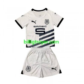 Billige Fotballdrakter Stade Rennais Barn Bortedraktsett 2023/24 Kortermet